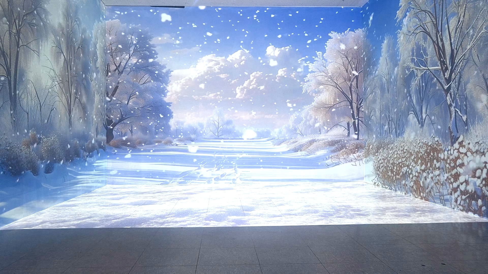 엣지블렌딩 설치 사례 3